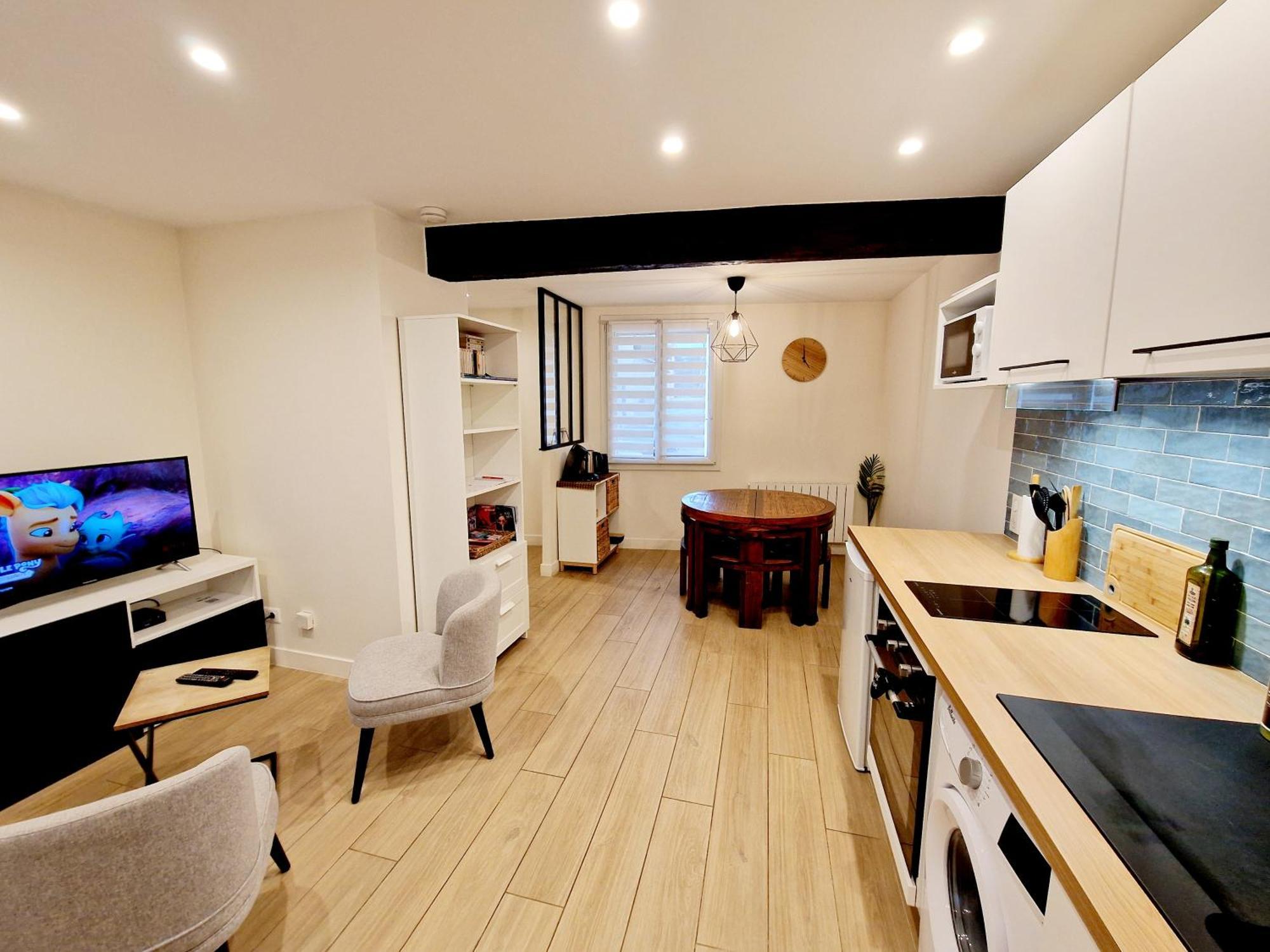 Studio Entierement Equipe Cailloux-sur-Fontaines Exterior foto